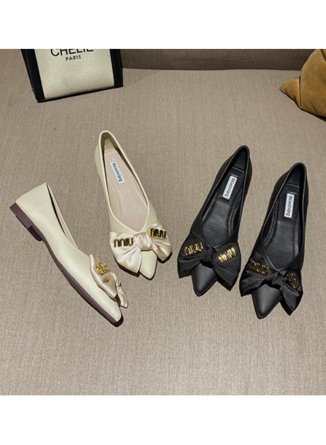 KUYING Flat Sole Single Shoe Women - Image 4