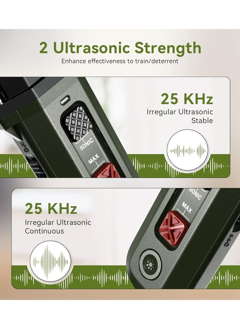 DIGI CORE - Ultrasonic Dog Trainer U10 Bark Device With Flashlight Anti Bark Device For Long Range 16FT Dog Barking Deterrent Device Dog Training Device Rechargeable Stop Dog Barking Device For Small Large Dogs - Image 1