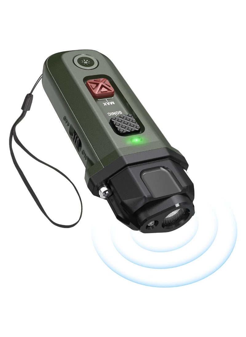 DIGI CORE - Ultrasonic Dog Trainer U10 Bark Device With Flashlight Anti Bark Device For Long Range 16FT Dog Barking Deterrent Device Dog Training Device Rechargeable Stop Dog Barking Device For Small Large Dogs - Image 1