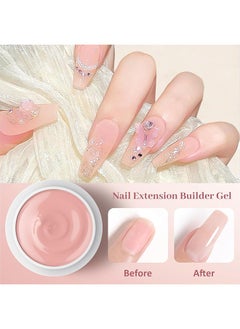 LIMEGIRL Solid Sculpture Builder Gel For Nails, Nail Sculpting Gel, Non-Sticky Hand Solid Builder Gel, Upgrade Hard Nail Extension Gel, 3D Sculpting Gel For Nail Art Design Salon Nail Art (Skin Color)  - Image 4