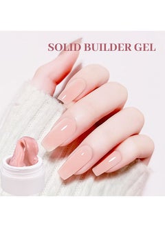 LIMEGIRL Solid Sculpture Builder Gel For Nails, Nail Sculpting Gel, Non-Sticky Hand Solid Builder Gel, Upgrade Hard Nail Extension Gel, 3D Sculpting Gel For Nail Art Design Salon Nail Art (Skin Color)  - Image 5