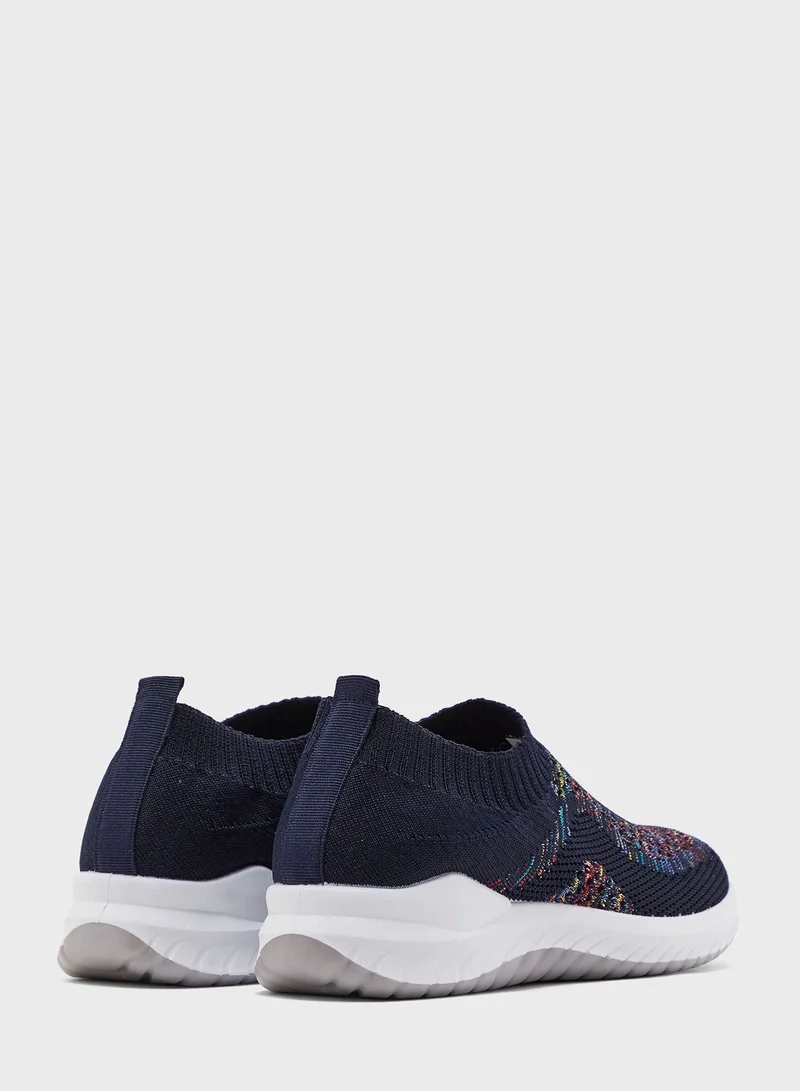 Ginger Breathable Knit Pull On Comfort Shoes