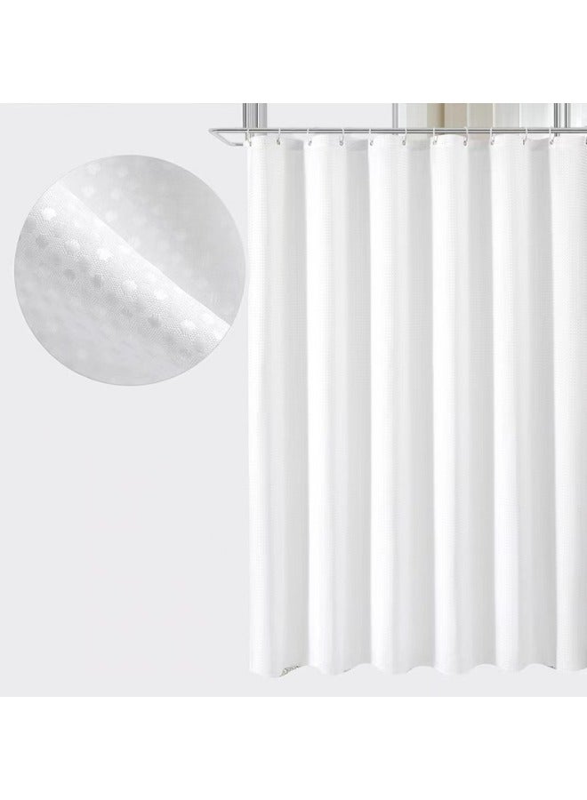Shower Curtain Single Curtain White180 x 180centimeter