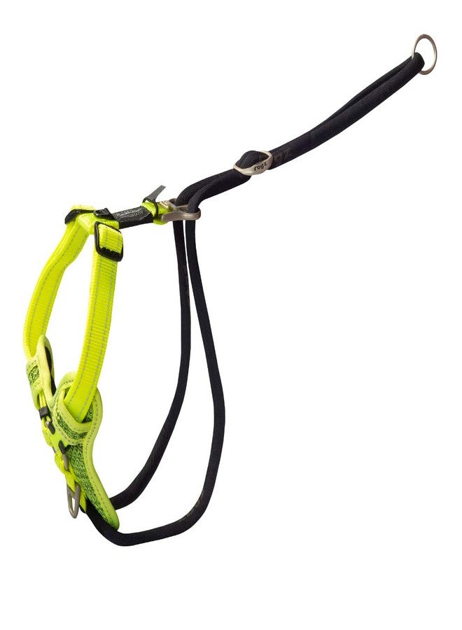 Rogz Stop Pull Dog Harness Reflective Classic Large Dayglo Yellow