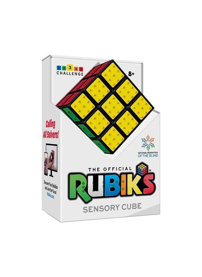 Rubiks - Rubik's Puzzle Brain Teaser 3x3 Sensory Cube - Image 1