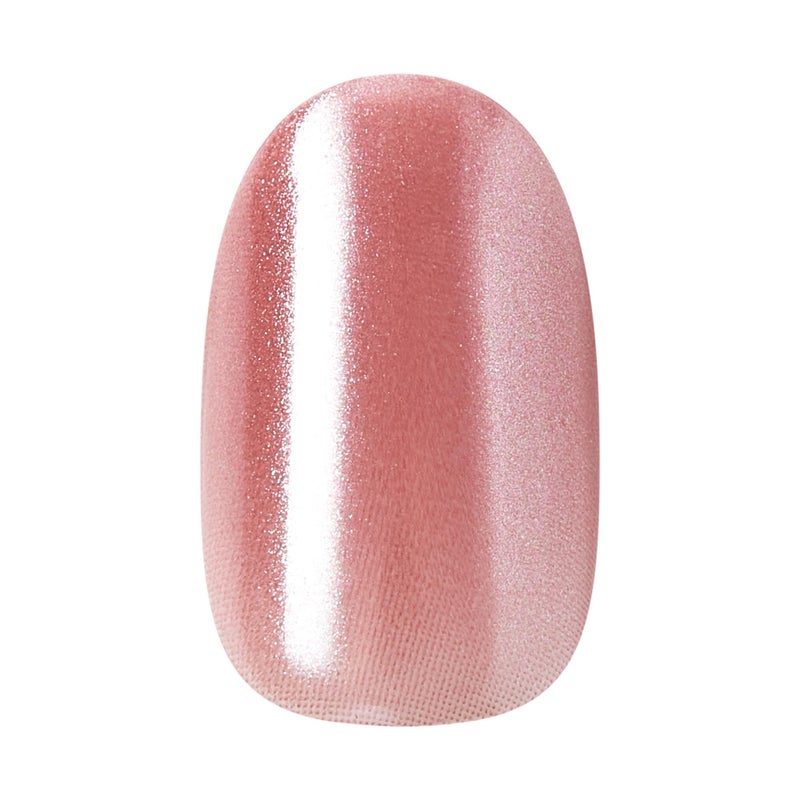Impress KISS imPRESS No Glue Mani Press On Nails, ColorFX, 'Boundless', Pink, Short Size, Oval Shape, Includes 30 Nails, Prep Pad, Instructions Sheet, 1 Manicure Stick, 1 Mini File - Image 5