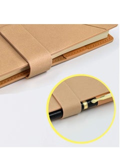 Excefore A5 Journal Notebook PU Leather Hardcover Diary Lined with Pocket & Pen Holder, Classic Square Magnetic Buckle, Gift for Women Girls  - Image 3