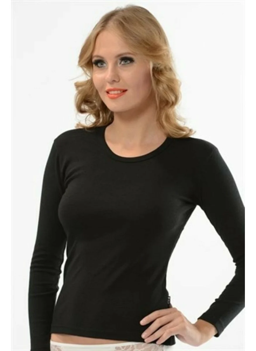 Tutku 3 Pieces Black Color Thermal Undershirt