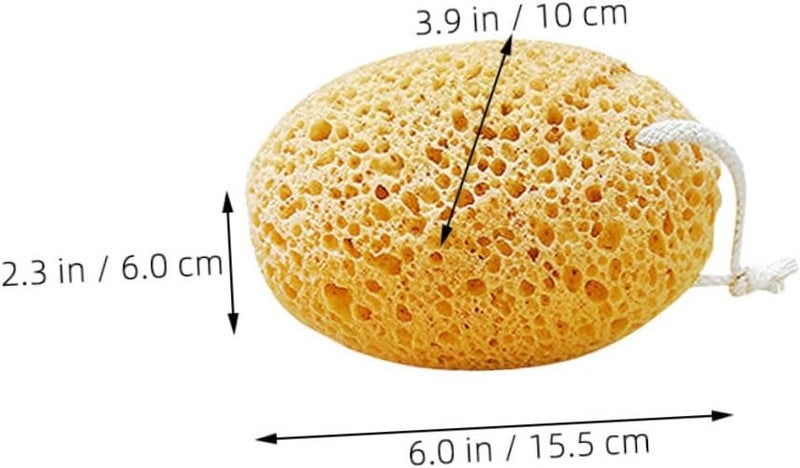 Mikinona 4Pcs Exfoliating Bath Sponges Soft Body Scrubbers For Men And Women - Image 2