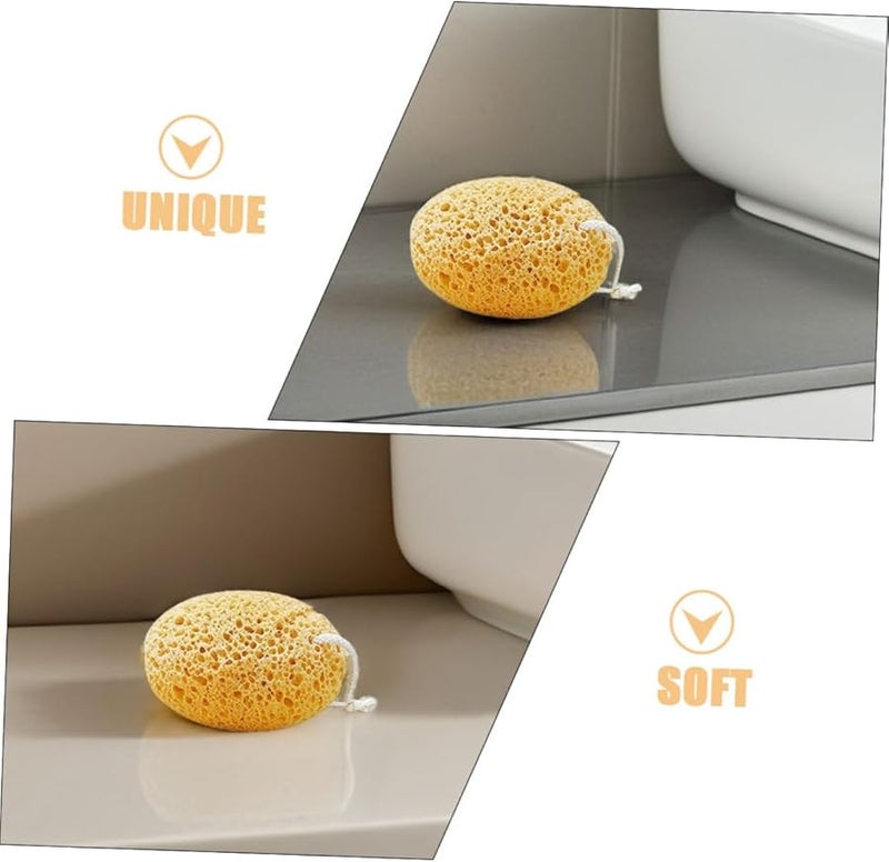 Mikinona 4Pcs Exfoliating Bath Sponges Soft Body Scrubbers For Men And Women - Image 3