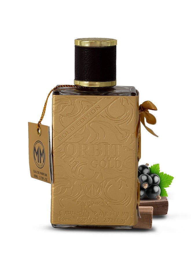 ميكروماكس اوربت جولد 80 مل من محبوب للعطور - Image 1