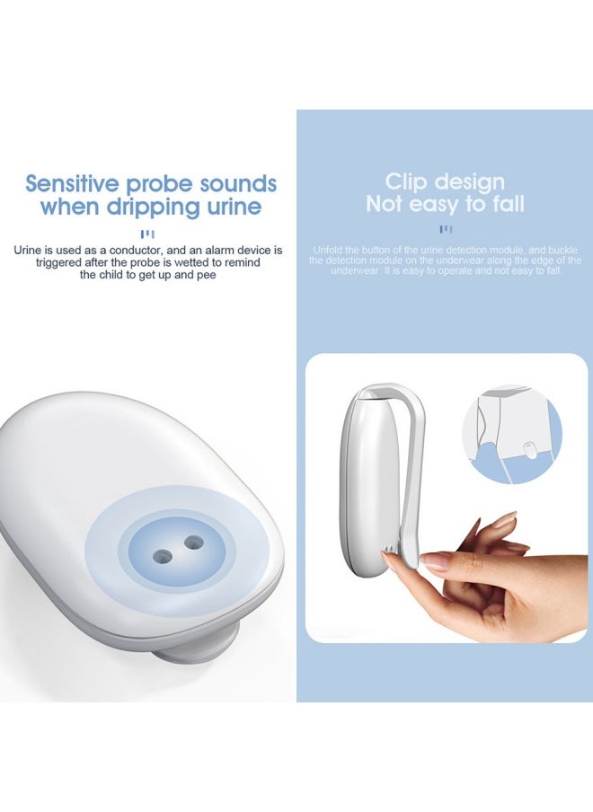 Generic - Wireless Bedwetting Alarm, Rechargeable Clinically Proven Potty Training Device with Sound and Vibration, Bed-wetting Enuresis Sensor with 3 Reminder Modes for Kids,Elderly - Image 1