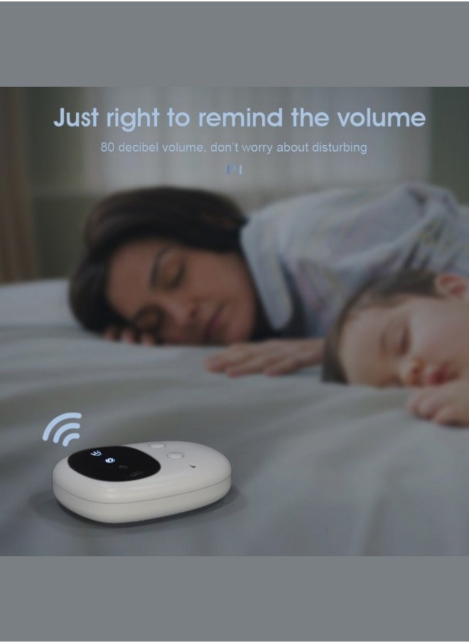 Generic - Wireless Bedwetting Alarm, Rechargeable Clinically Proven Potty Training Device with Sound and Vibration, Bed-wetting Enuresis Sensor with 3 Reminder Modes for Kids,Elderly - Image 1