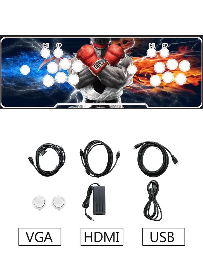 Generic 3003 Games in 1 Arcade Game Console ,Pandora Treasure 3D Double Stick,3003 Classic Arcade Game,Search Games, Support 3D Games,Favorite List, 4 Players Online Game,1280X720 Full HD Video Game  - Image 3