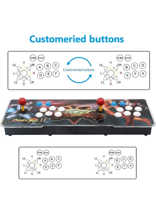 Generic 3003 Games in 1 Arcade Game Console ,Pandora Treasure 3D Double Stick,3003 Classic Arcade Game,Search Games, Support 3D Games,Favorite List, 4 Players Online Game,1280X720 Full HD Video Game  - Image 4