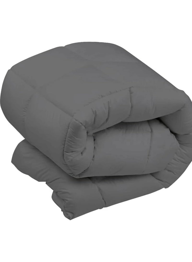 DubaiGallery Full Mattress Pad / Cotton Quilted Fitted Cooling Mattress Topper with Soft Snow Down Alternative Fill, Breathable Mattress Protector - Image 4