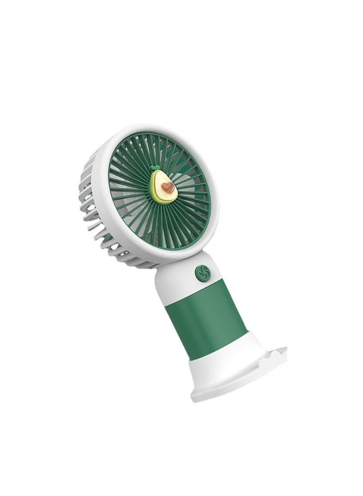 Avocado Mini Handheld Fan – Rechargeable Portable Fan with Adjustable Speed