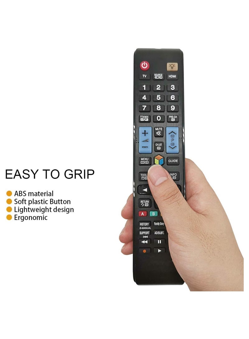 New Replacement Remote Control AA59-00582A AA59-00638A Fit for all Samsung LCD LED Smart TV - No Setup Required TV Universal Remote Control BN59-01198Q AA59-00581A AA59-00638A - Image 3
