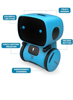 Generic Voice Controlled Interactive Touch Talk Intelligent Robots With Singing Dancing Repeating Speech Recognition Voice Recording Robot Toy For Kids  - Image 2