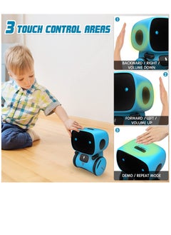 Generic Voice Controlled Interactive Touch Talk Intelligent Robots With Singing Dancing Repeating Speech Recognition Voice Recording Robot Toy For Kids  - Image 3