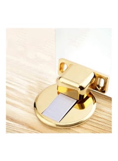 KARTUNBOX KARTUNBOX Magnetic Door Stopper Magnets Door Stops Catch Floor Door Holder with Self Adhesive and Screw Mount Door Magnet Stopper Morden Design Heavy Duty Steel Door Stop for Home Office  - Image 1