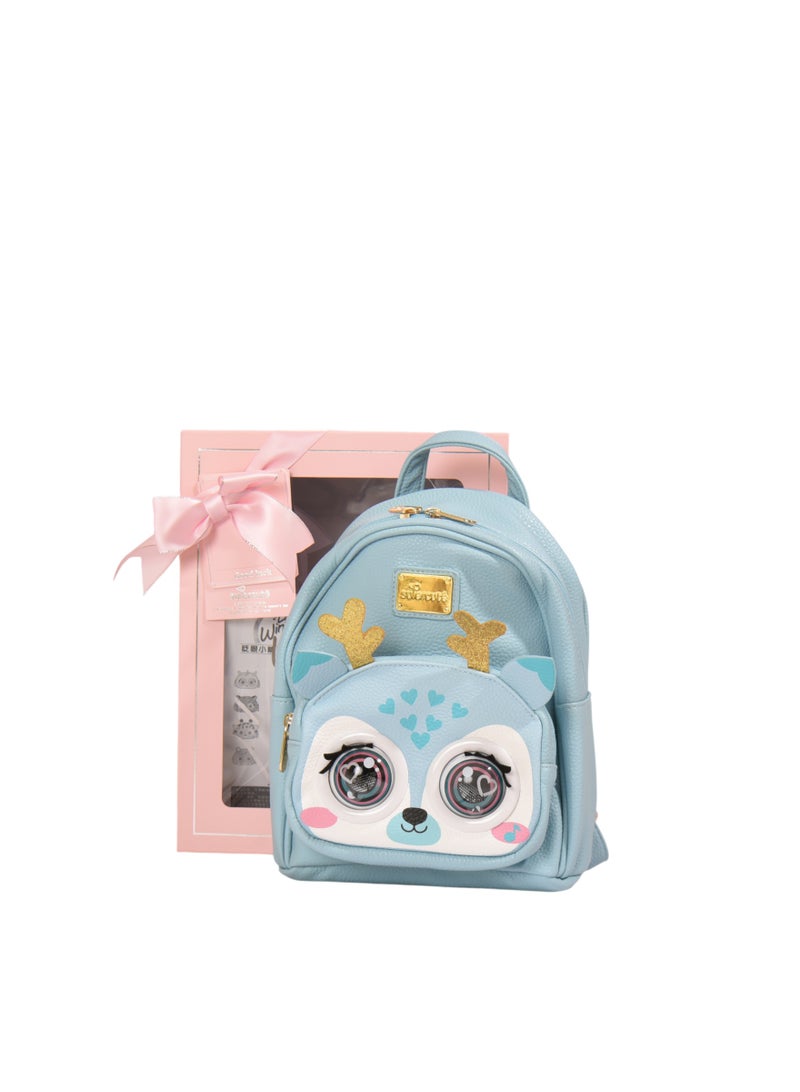 Supercute Kids Deer Backpack SF227 | 9 Inch Small School Bag | Lightweight Toddler Backpack - Image 1