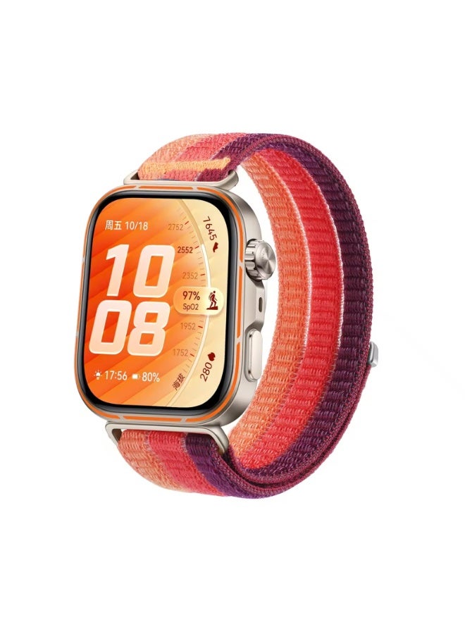 Huawei Watch Fit 5 Pro Strap / Huawei Watch Fit 5 Strap / Fit 4 / 4 Pro / Fit 3 Nylon Band Replacement Strap