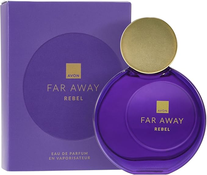 Avon Far Away Rebel Eau de Parfum 50ml Floral and Oriental Scent Long Lasting Scent Perfect for Any Occasion Cruelty Free - Image 1