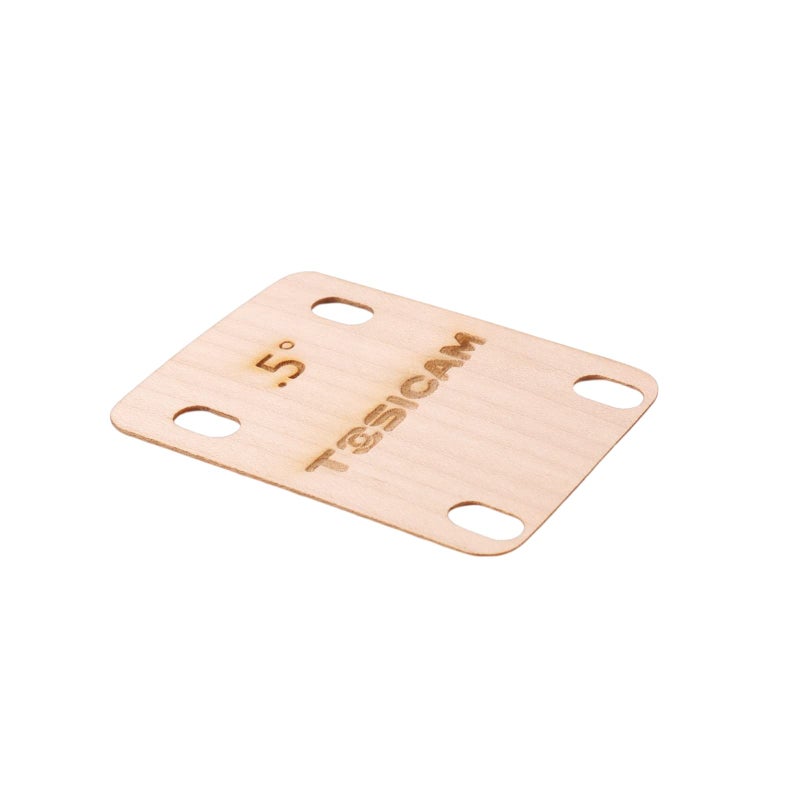 TOSICAM 3pcs Guitar Neck Shims Shim Made of Canada Solid Maple Wooden, For Bolt-on Neck Bolts, Shaped 0.25 0.5 1 Degree (0.25 0.5 1 Degree) - Image 5
