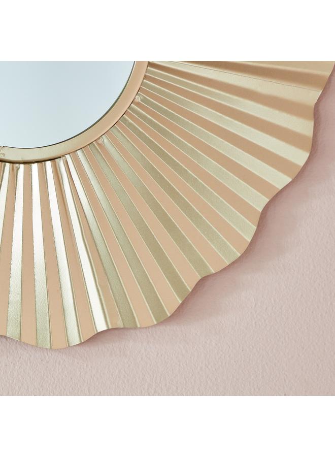 هوم بوكس مرآة حائط معدنية مقاس 40×2 سم - Image 3