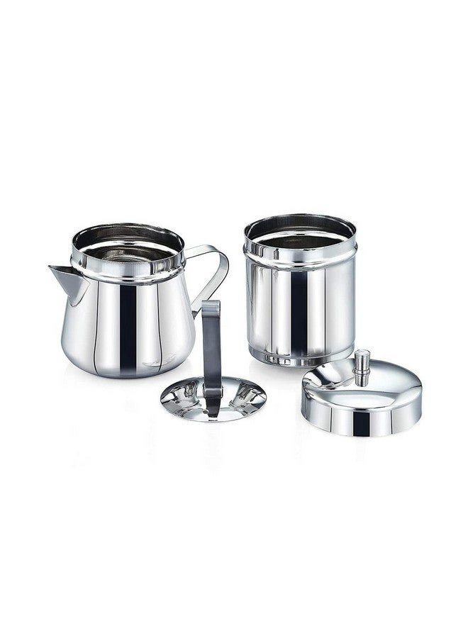 Expresso Stainless Steel South Indian Filter Coffee Maker, Tea Pot/Coffee Kettle 150 ml(MI) - Image 2