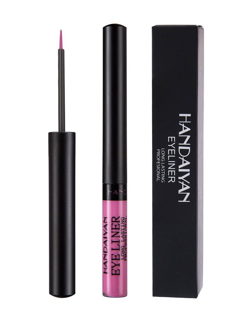 Handaiyan Waterproof Eyeliner color Liquid Liner UV Finish Professional Makeup Long Lasting Quick Smudge Proof Hyper Drying Resistant Stay All Day Waterline Winged Instant Result  - Image 1