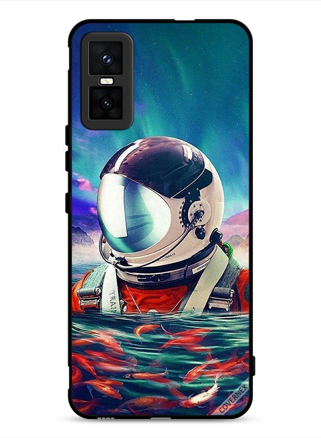 Covernex Infinix GT 30 Pro Protective Case Cover Astronaut In Fishes Sea - Image 1