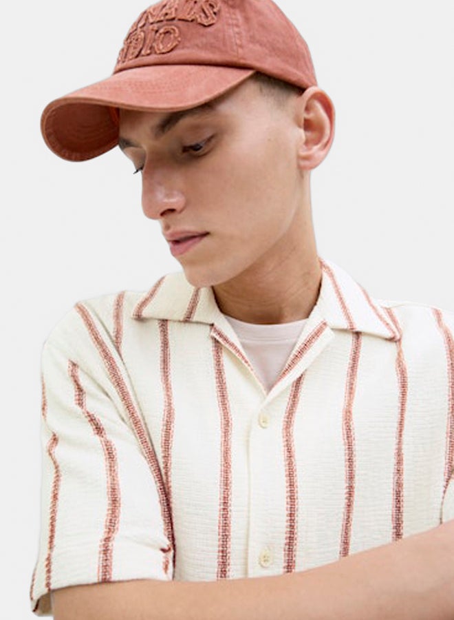 JACK & JONES JACK & JONES Mens Coba Stripe Resort Shirt  - Image 4