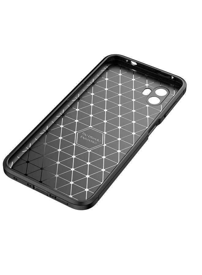 اس-توب جراب لهاتف Samsung Galaxy Xcover6 Pro بفتحة دقيقة من ألياف الكربون ومقاوم للصدمات من مادة TPU - Image 5