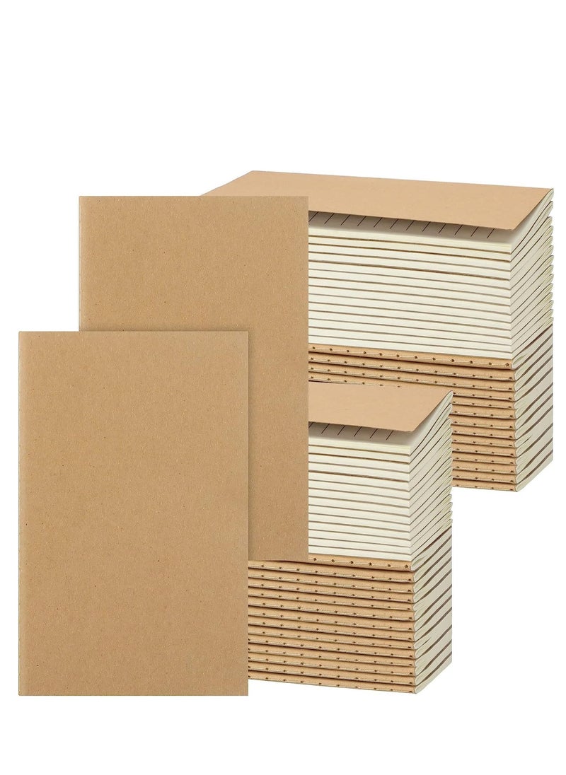SYOSI - 20 Pack Mini Small Notebooks Set Bulk Tiny Pocket Lined Notebooks Mini Memo Notepads Journals for Kids Classroom Teacher Writing Little Paper Subject Notebooks 30 Sheets/60 Pages - Image 1