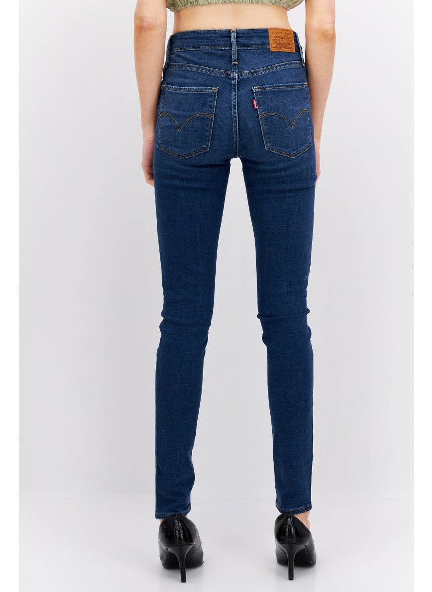 Levi's - Women Super Skinny Fit High Waist Stretchable Denim, Blue - Image 1