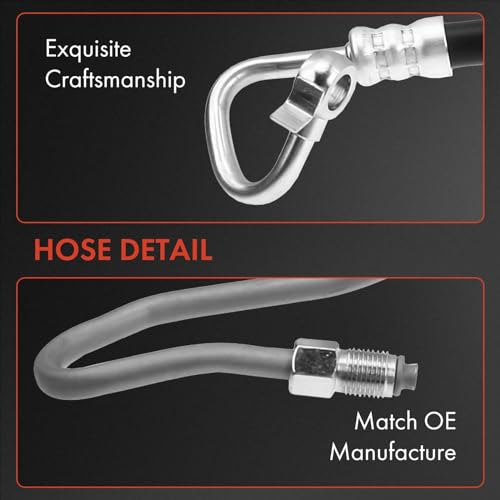 A-Premium Power Steering Hose Pressure & Return Line Hose Assembly Compatible with Toyota Camry 1997-2001 Solara 1999-2001 L4 2.2L FWD - Image 5