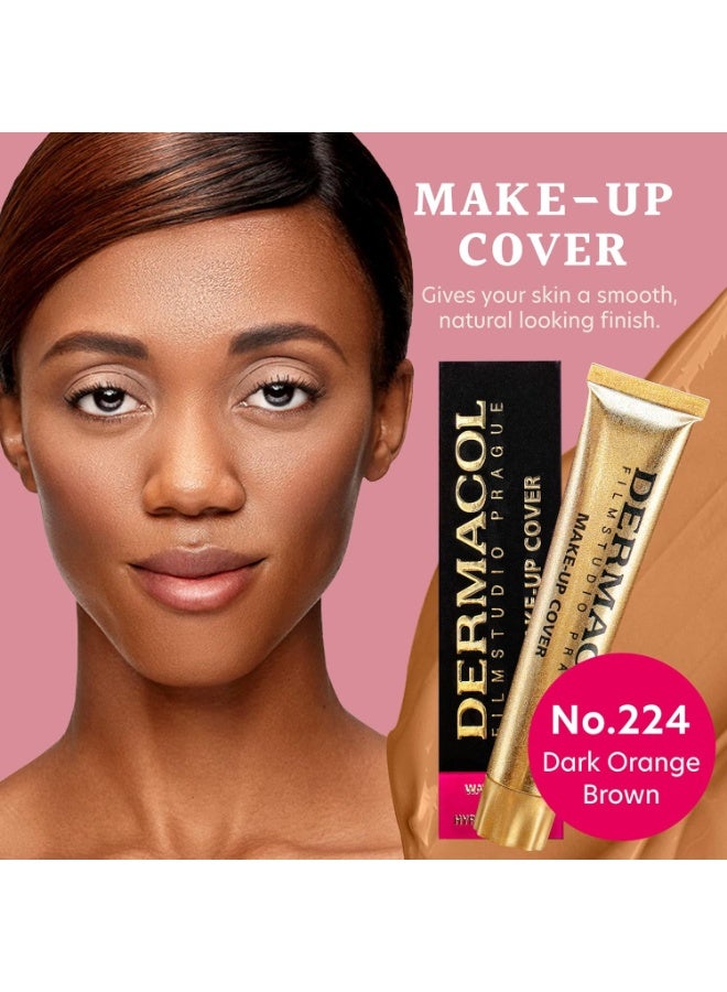 Dermacol Makeup Cover Foundation SPF30 224 30g - Image 2