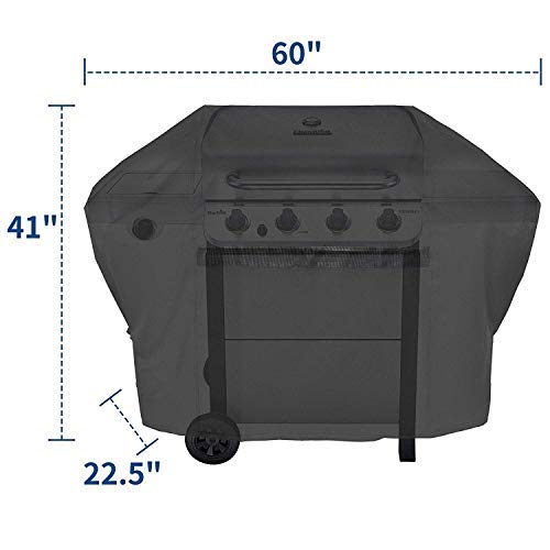 iCOVER 60in Grill Cover, 600D Heavy Duty Waterproof BBQ Grills Covers, UV Resistant & No Fading, for Weber Char Broil Holland Jenn Air Brinkmann Dyna-Glo - Image 5