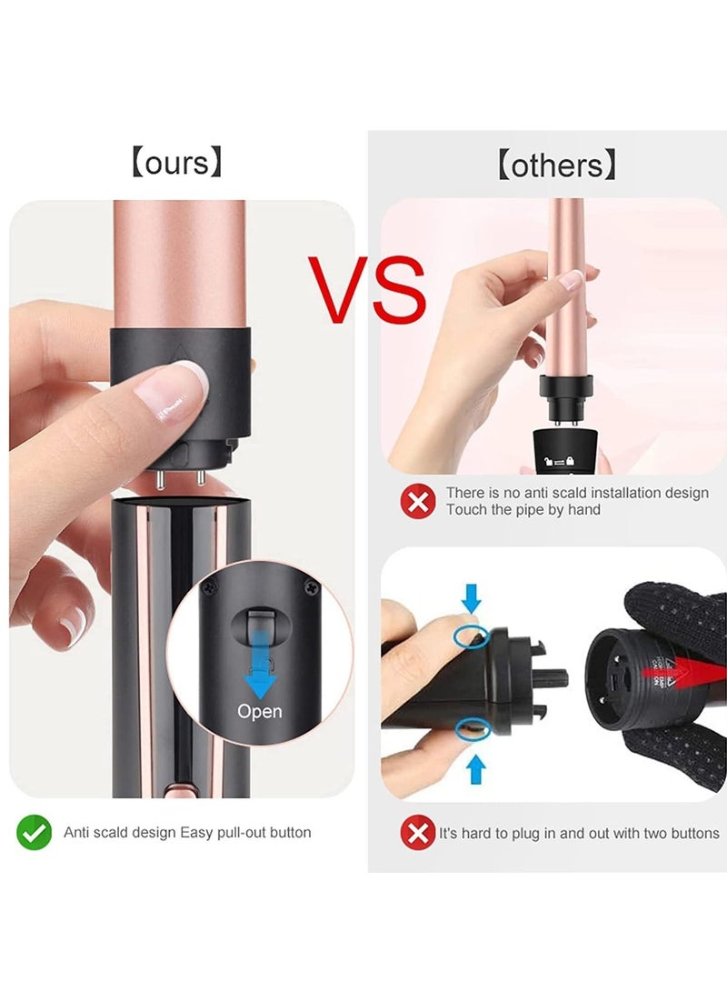 عربست 5-in-1 بكرة الشعر مع 3 أسطوانات الحديد بكرة الشعر مع 10mm ، 25mm ، 32mm رئيس قابل للاستبدال - Image 5