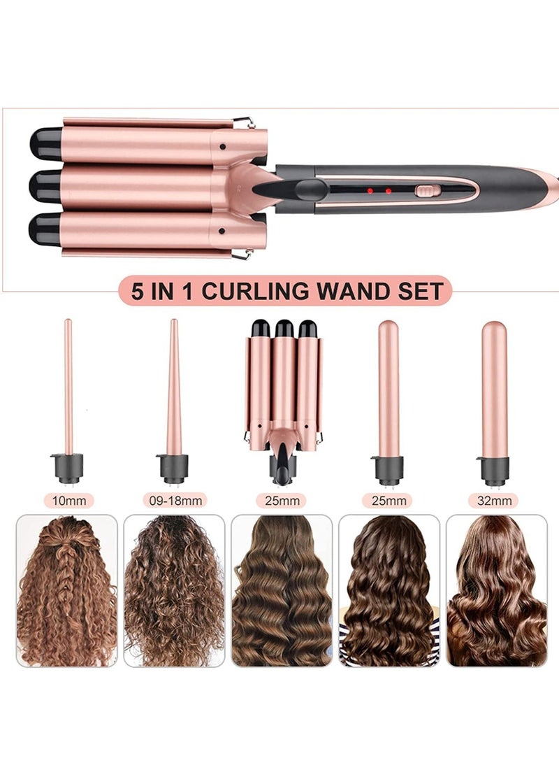 عربست 5-in-1 بكرة الشعر مع 3 أسطوانات الحديد بكرة الشعر مع 10mm ، 25mm ، 32mm رئيس قابل للاستبدال - Image 4