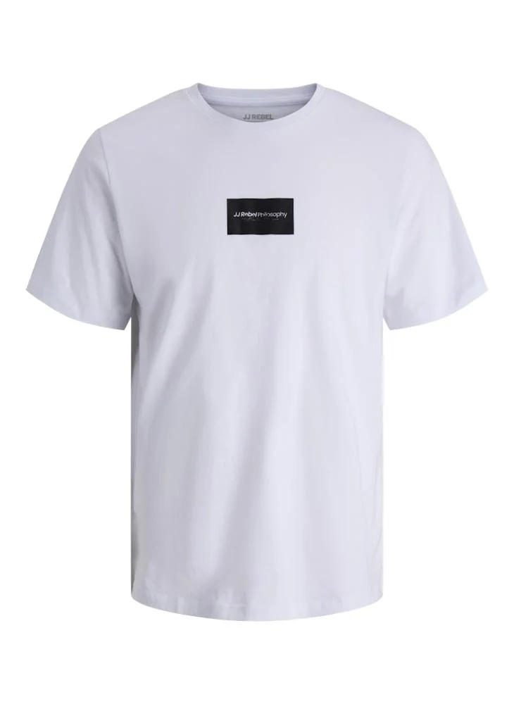 JJ Rebel Logo Regular Fit Crew Neck T-Shirt