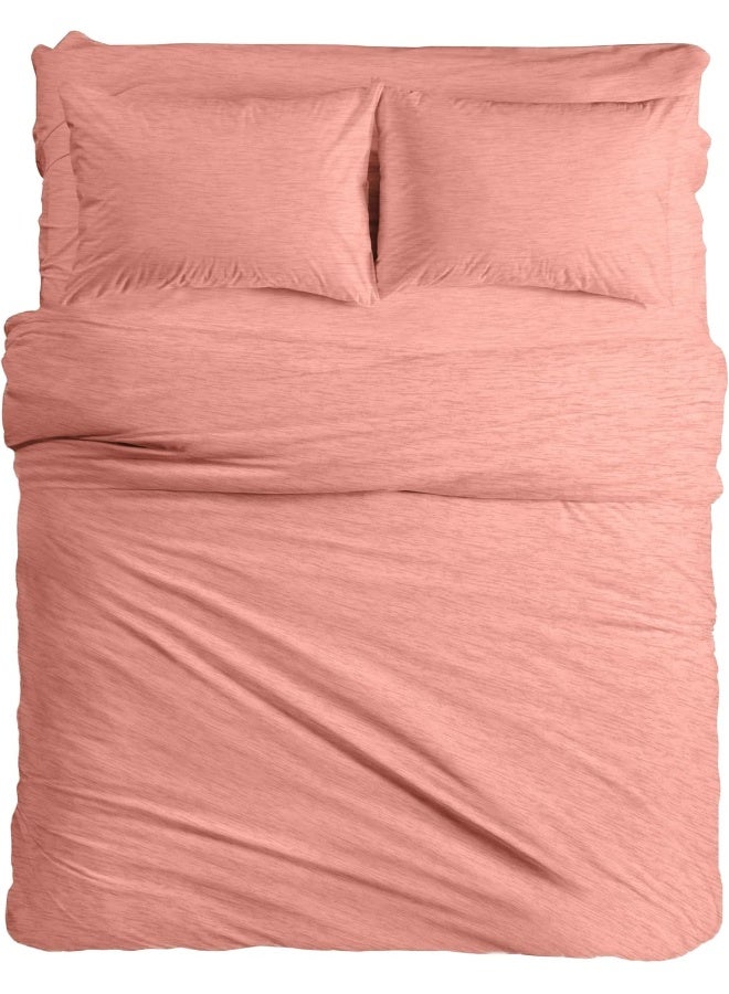 U.S. Polo Assn. U.S. Polo Assn. All Season, Soft and Cozy T-Shirt Material, 1800 Thread Count 4-Piece Cotton Rich Jersey Sheet Set  - Image 3