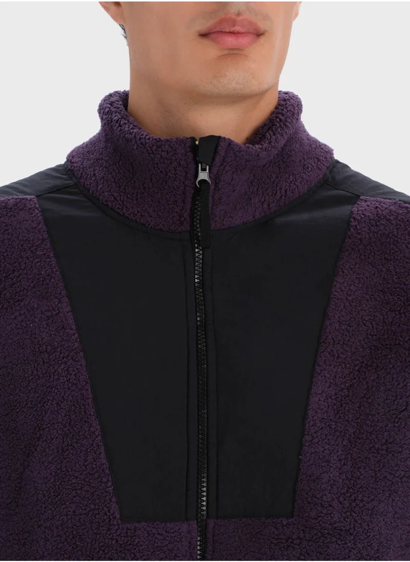 داجي Pocket Zippered Sweatshirt