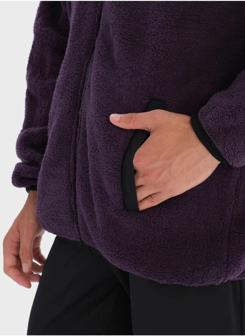 داجي Pocket Zippered Sweatshirt