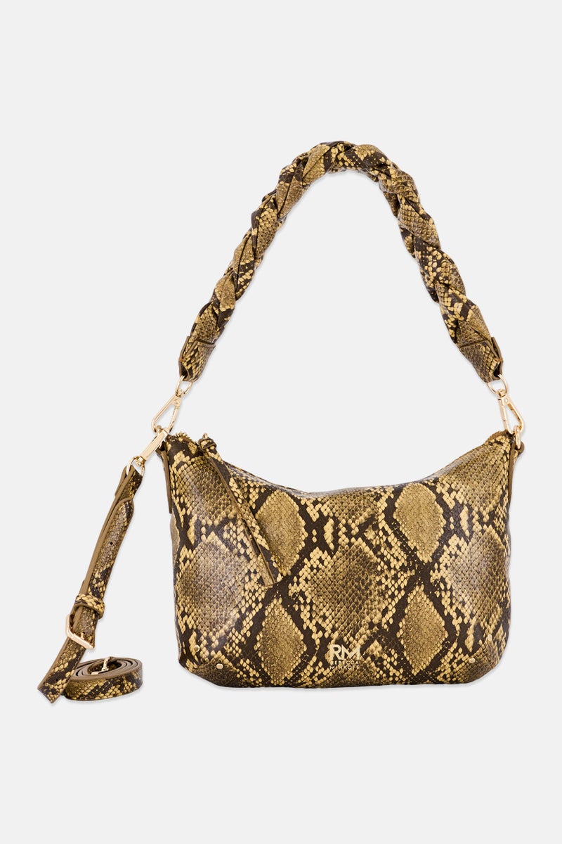 Rebecca Minkoff حقيبة يد بنمط حيواني للنساء، متعددة الألوان - Image 1