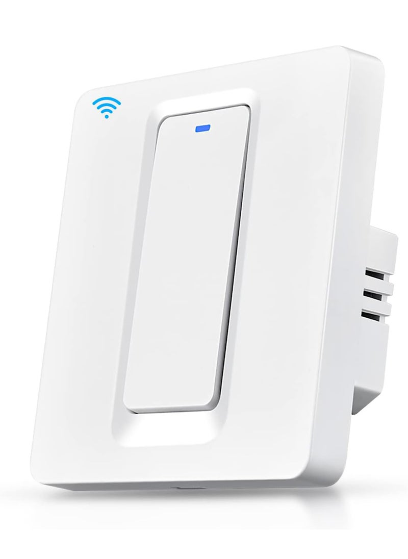 أوالس - مفتاح ذكي WiFi/Bluetooth بقدرة 40 أمبير، وحدة تحكم WiFi قوية لمضخة البركة، وسخان الماء، ومكيف الهواء، متوافق مع Alexa و Google Home، يتطلب سلك محايد. - Image 1