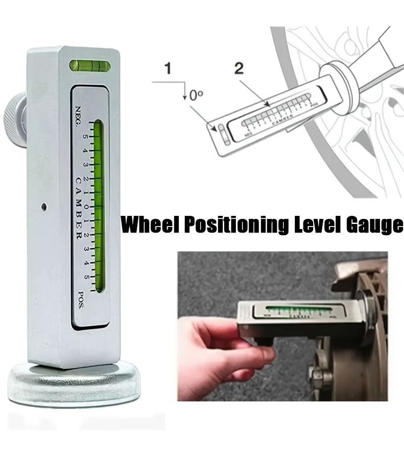 Car Pillar Outward Angle Adjustment Tool With Bubble Level For Automotive Alignment - Image 1