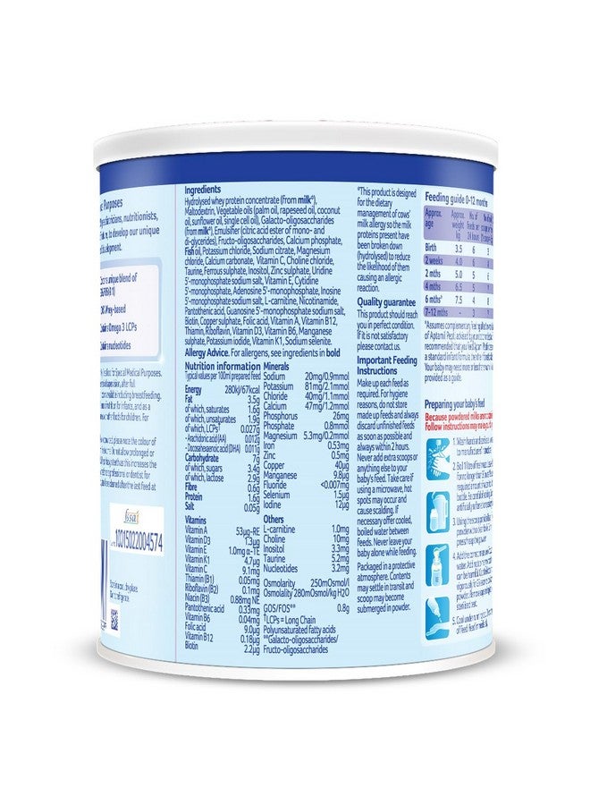 Aptamil Pepti Infant Formula Powder (0 to 12 Months), 400 g - Image 3